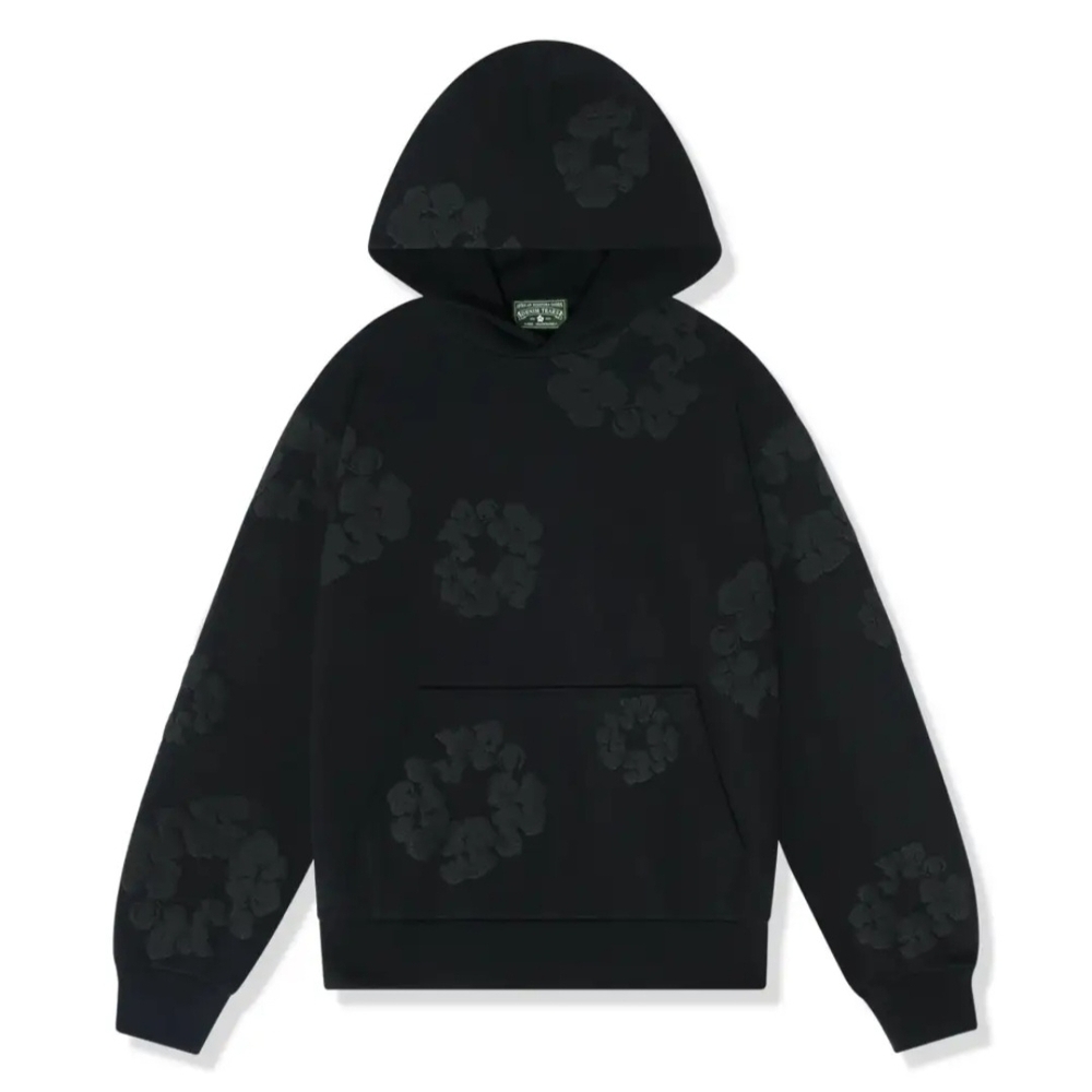 Monochrome Denim Tears Hoodie